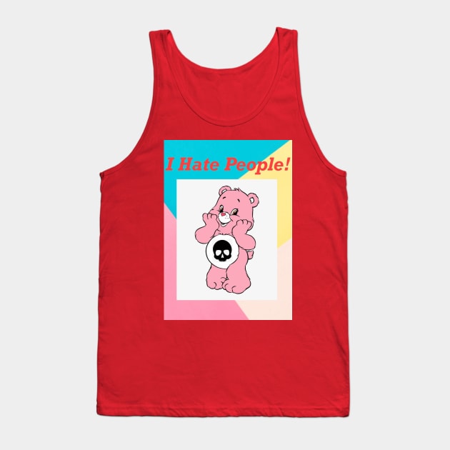 I Hate People Tank Top by PCH5150